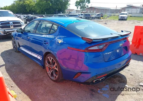 2018 Kia Stinger Gt из США, поврежденный, VIN KNAE35LC3J6012509